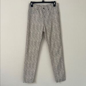 NWOT Berenice Marin Tan/Gray Patterned Pants in Size 38
